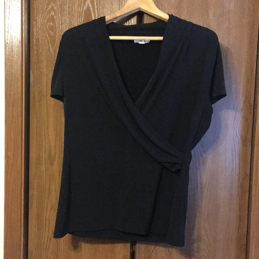 Faux wrap top
